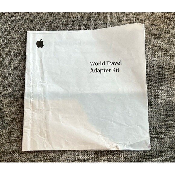 World Travel Adapter Kits- One Apple, One Duel Converter With Parts - Picture 2 of 4